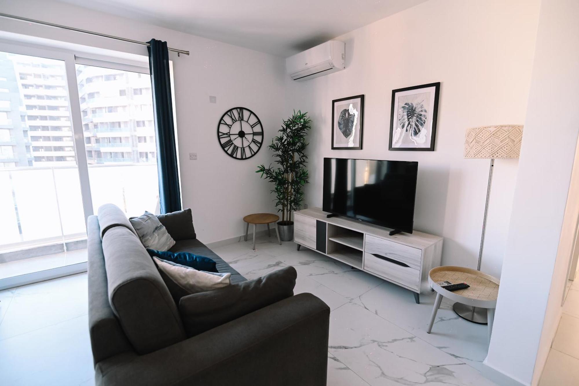 Bright 2 Bedroom Flat In Sliema! Luaran gambar